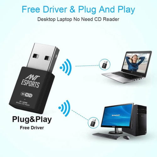 Ant Esports AE600B Wireless USB Adapter