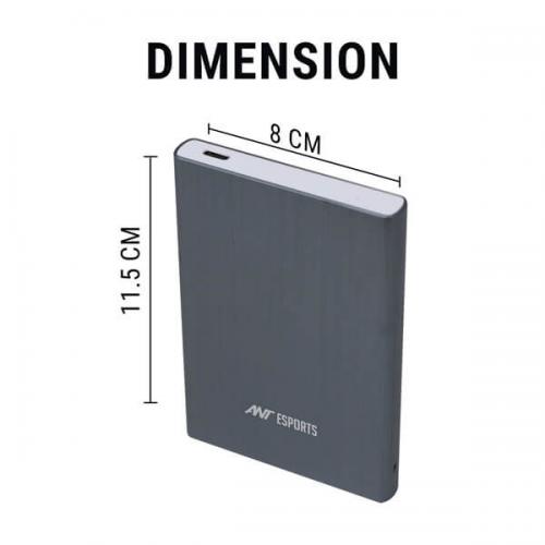 Ant Esports AESE205 2.5 Inch SSD/HDD SATA SSD Portable Enclosure