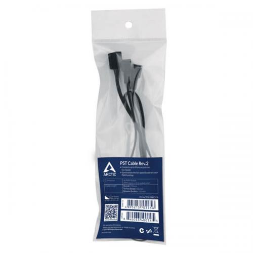 Arctic 4-Pin PWM Fan Splitter Cable (Black)