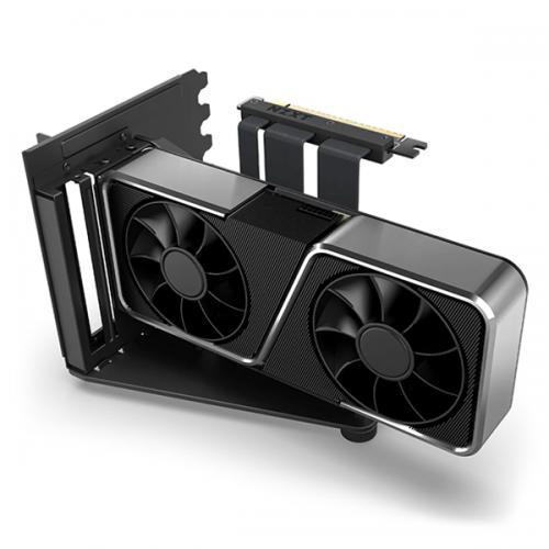 Nzxt H7 Series (PCIe 4.0x16) Vertical GPU Bracket Kit with 175mm Riser Cable (Black)