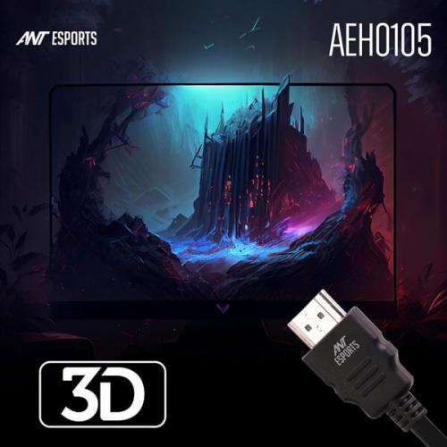 Ant Esports AEH0105 1.5 Meter 4K HDMI Cable (Black)