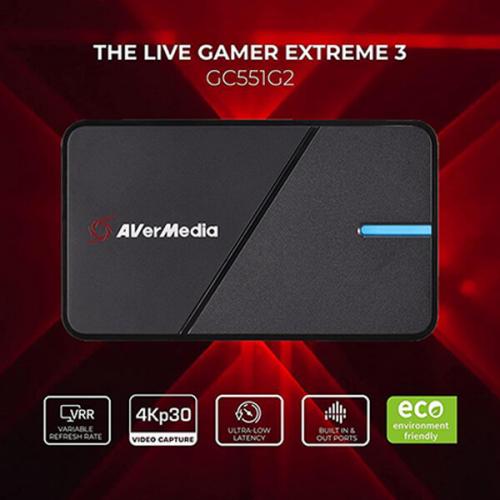 AverMedia Live Gamer Extreme 3 Capture Card (GC551G2)