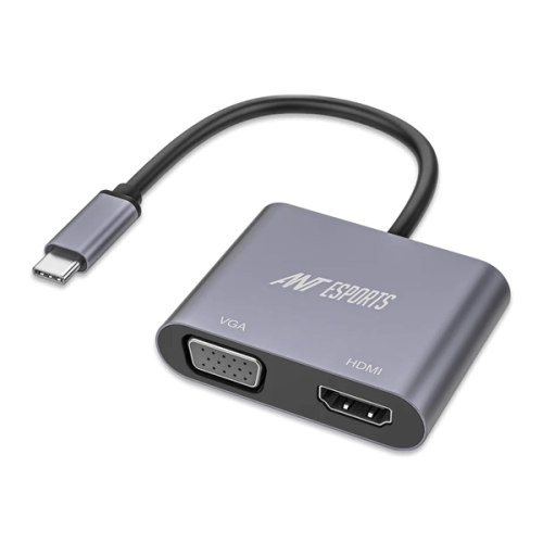 Ant Esports AEC210 USB Type C Docking Station with HDMI and VGA Port