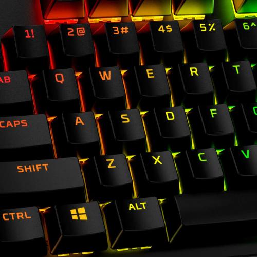 HyperX PBT Keycaps Full Key Set (Black)