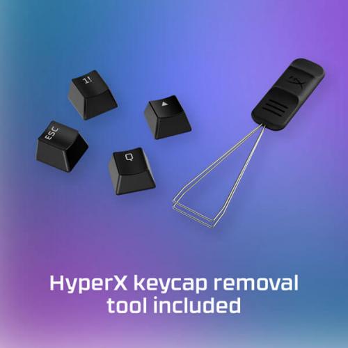 HyperX PBT Keycaps Full Key Set (Black)