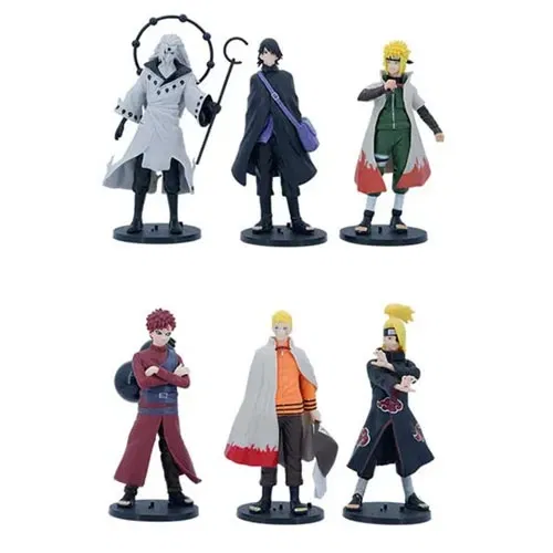 Naruto 19cm Action Figures, Set of 6