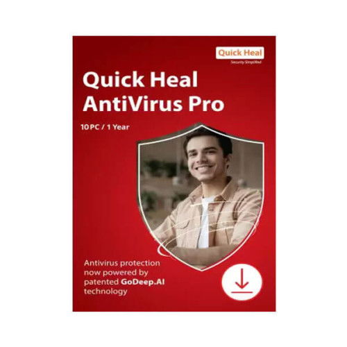 Quick Heal Antivirus Pro 10 User 1 Year