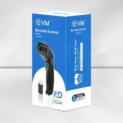 EVM EWLS-126 2D Wireless Barcode Scanner (Black)