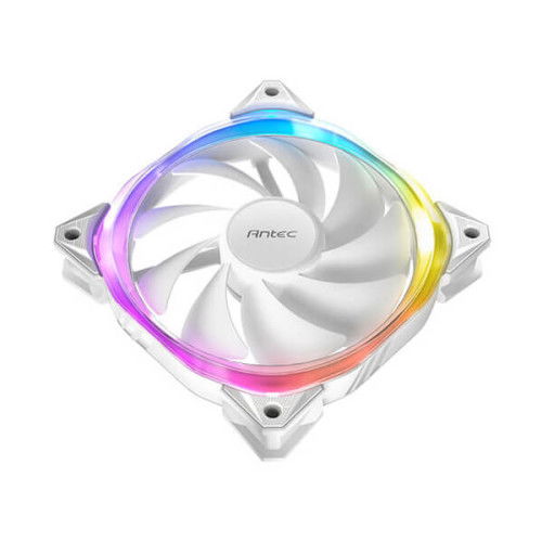 Antec Fusion 120 ARGB White - 120mm ARGB Cabinet Fan (Single Pack)