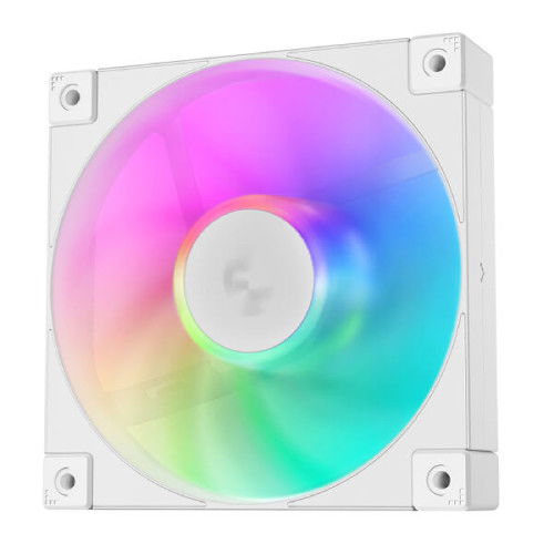 Deepcool FD12 ARGB 120mm 3 in 1 White Cabinet Fan