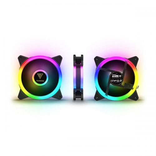 Gamdias AEOLUS M2-1201 - 120mm Cabinet Fan (Single Pack)