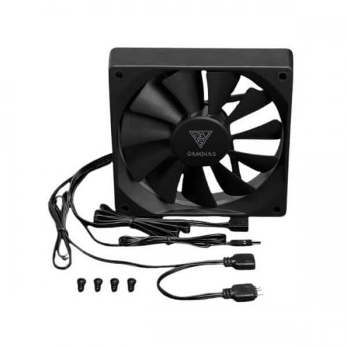 Gamdias Aeolus M3-1201 ARGB Cabinet Fan (Single Pack)