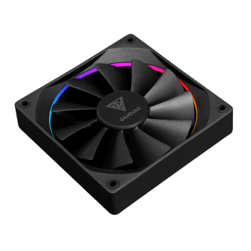 Gamdias Aeolus M3-1204R - 120mm PWM ARGB Cabinet Fan (Four Pack)