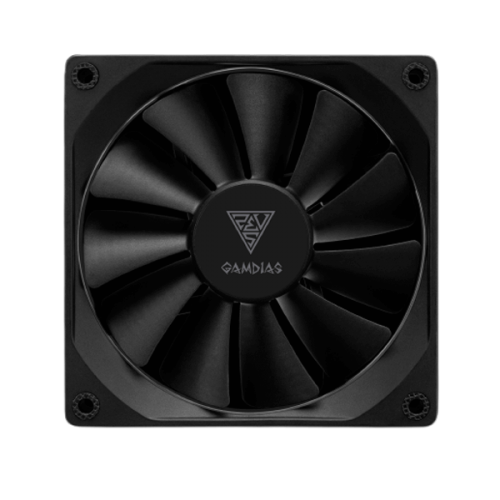 Gamdias Aeolus M3-1204R - 120mm PWM ARGB Cabinet Fan (Four Pack)