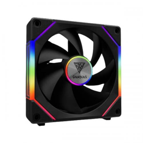 Gamdias Aeolus P2-1203 120mm ARGB Cabinet Fan (Triple Pack)