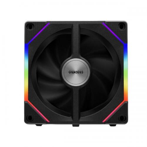 Gamdias Aeolus P2-1203U 120mm ARGB Cabinet Fan (Triple Pack)