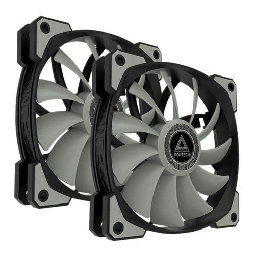 Montech Air Fan P120 Cabinet Fan (Dual Pack)