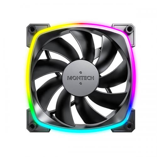 Montech AX120 PWM Black ARGB Cabinet Fan (Triple Pack)