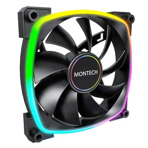 Montech AX140 PWM ARGB Cabinet Fan (Single pack)