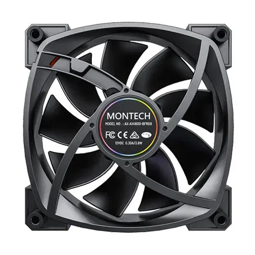 Montech AX140 PWM ARGB Cabinet Fan (Single pack)