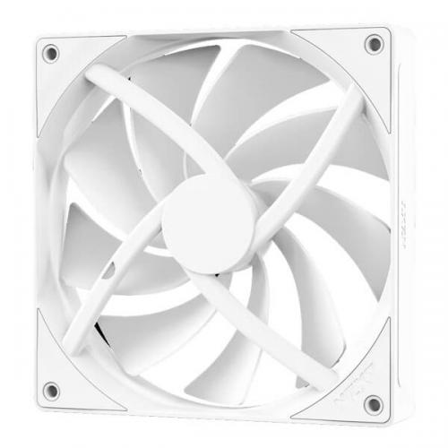 NZXT F140Q Quiet Airflow White Cabinet Fan (Single Pack)