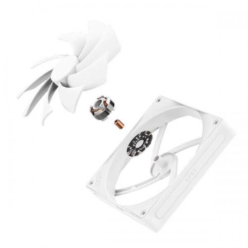 NZXT F140Q Quiet Airflow White Cabinet Fan (Single Pack)