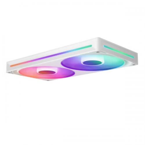 Nzxt F280 RGB Core Single Frame Cabinet Fan (White)