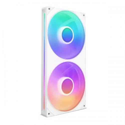 Nzxt F280 RGB Core Single Frame Cabinet Fan (White)