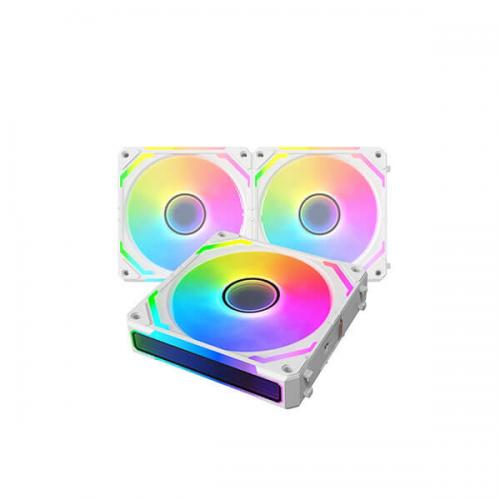 Xigmatek Starlink Ultra arctic 120mm ARGB Cabinet Fan (Triple Pack)