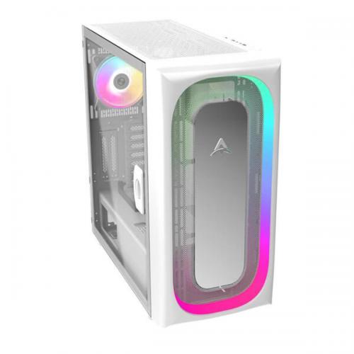 Alseye Ai Pro ARGB Mesh (E-ATX) Mid Tower Cabinet (White)