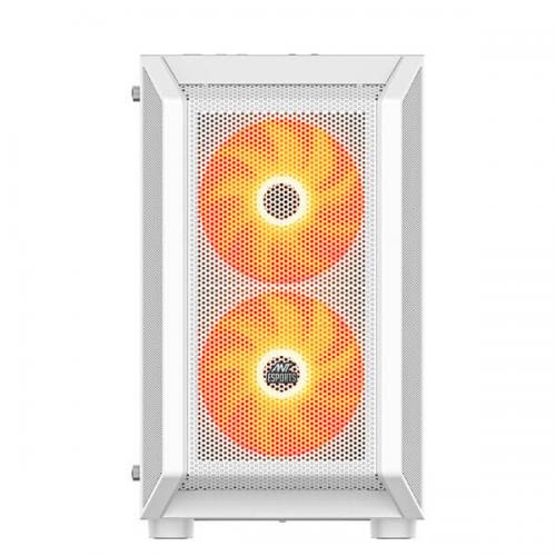 Ant Esports 200 Air Mini Mesh (M-ATX) Mini Tower Cabinet (White)