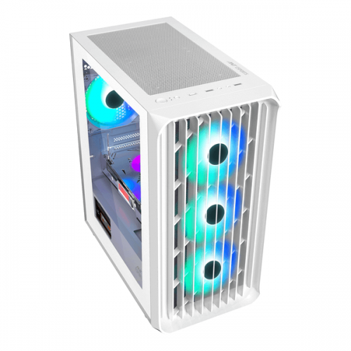 Ant Esports 205 Air ARGB (ATX) Mid Tower Cabinet (White)