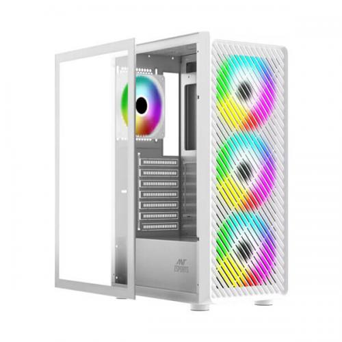 Ant Esports 211 Air ARGB (ATX) Mid Tower Cabinet (White)