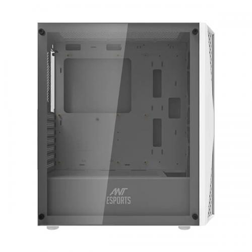 Ant Esports 220 Air Auto RGB (ATX) Mid Tower Cabinet (White)