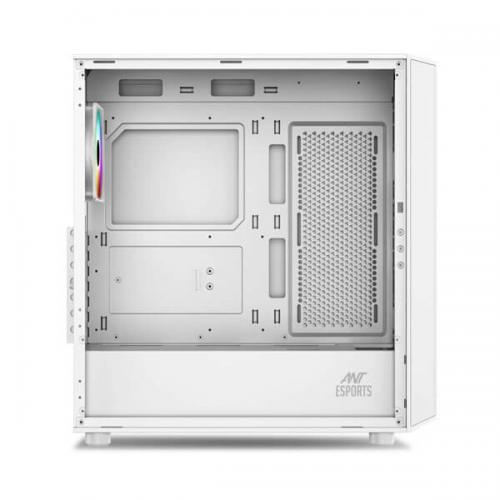 Ant Esports 411 Air ARGB (E-ATX) Mid Tower Cabinet (White)