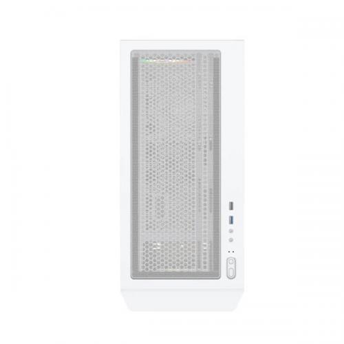 Ant Esports 411 Air ARGB (E-ATX) Mid Tower Cabinet (White)