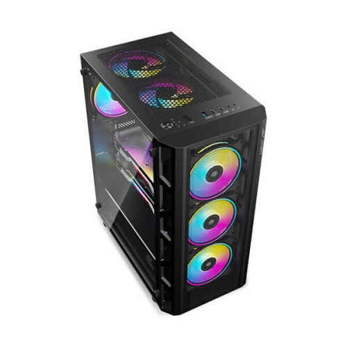 Ant Esports 510 Air ARGB (E-ATX) Cabinet (Black)