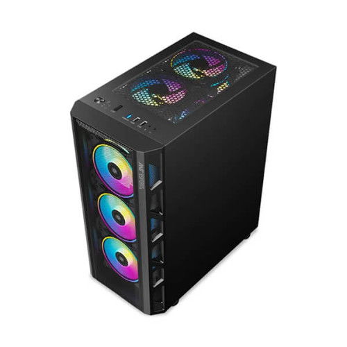 Ant Esports 510 Air ARGB (E-ATX) Cabinet (Black)