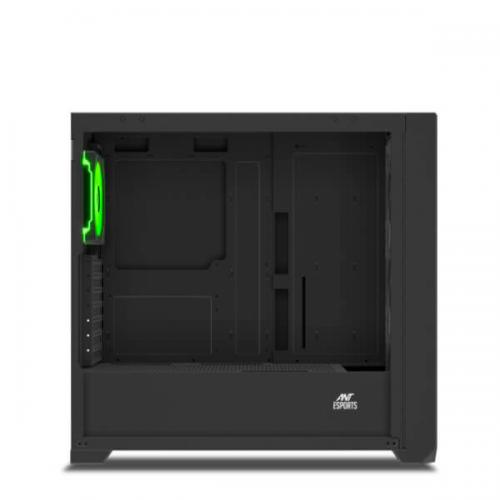 Ant Esports 621 C3 ARGB (ATX) Mid Tower Cabinet (Black)