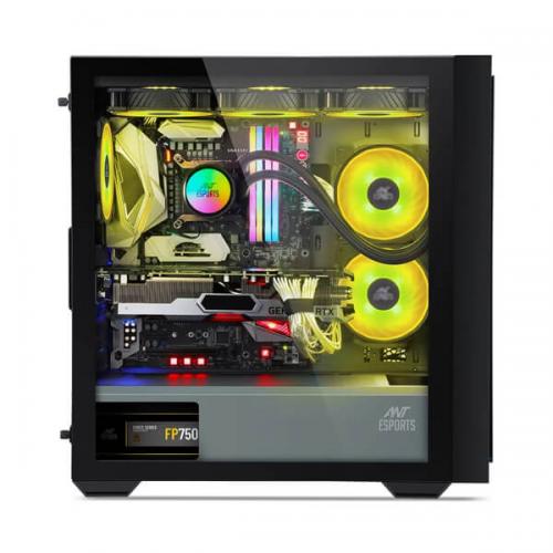 Ant Esports 690 Air ARGB (E-ATX) Cabinet (Black)