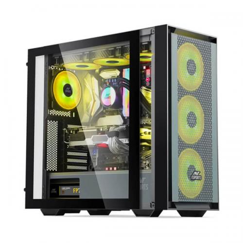 Ant Esports 690 Air ARGB (E-ATX) Cabinet (Black)