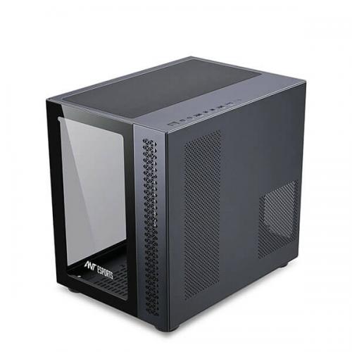 Ant Esports Crystal ARGB (E-ATX) Mid Tower Cabinet (Black)