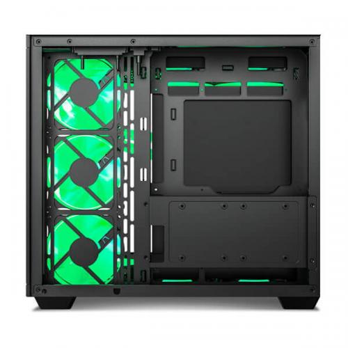 Ant Esports Crystal X11 ARGB (ATX) Mid Tower Cabinet (Green)