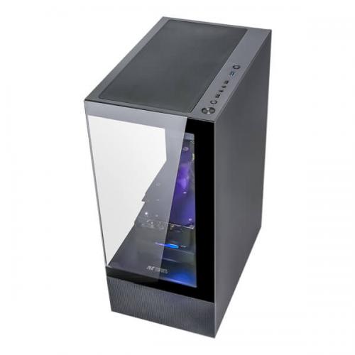 Ant Esports Crystal X2 ARGB (ATX) Mid Tower Cabinet (Black)