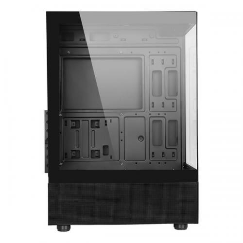 Ant Esports Crystal X2 ARGB (ATX) Mid Tower Cabinet (Black)