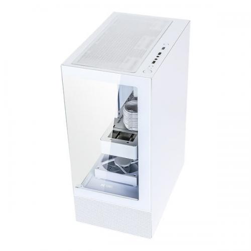 Ant Esports Crystal X2 ARGB (ATX) Mid Tower Cabinet (White)