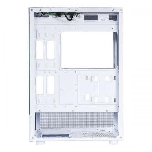 Ant Esports Crystal X2 ARGB (ATX) Mid Tower Cabinet (White)