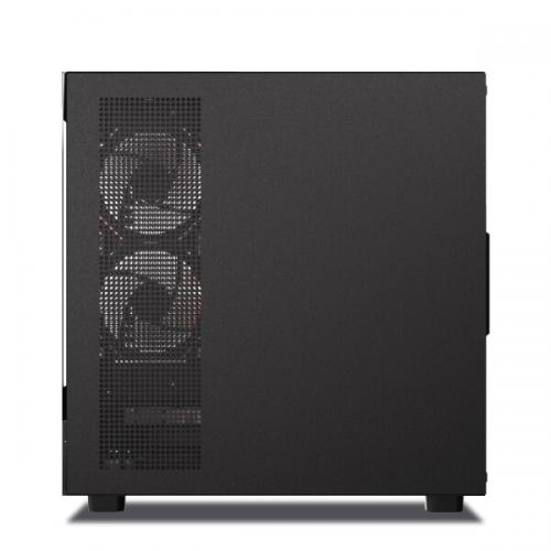 Ant Esports Crystal X6 ARGB (ATX) Mid Tower Cabinet (Black)