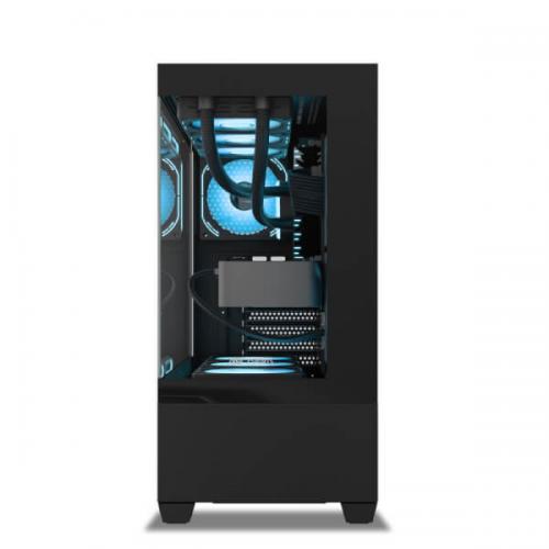 Ant Esports Crystal Z3 ARGB (ATX) Mid Tower Cabinet (Black)