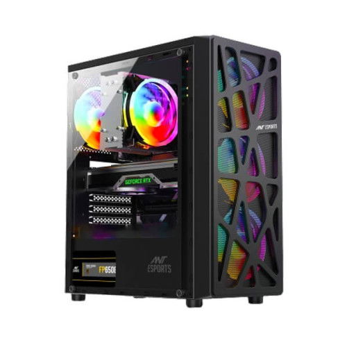 Ant Esports Elite 1100 (ATX) Mid Tower Cabinet (Black)